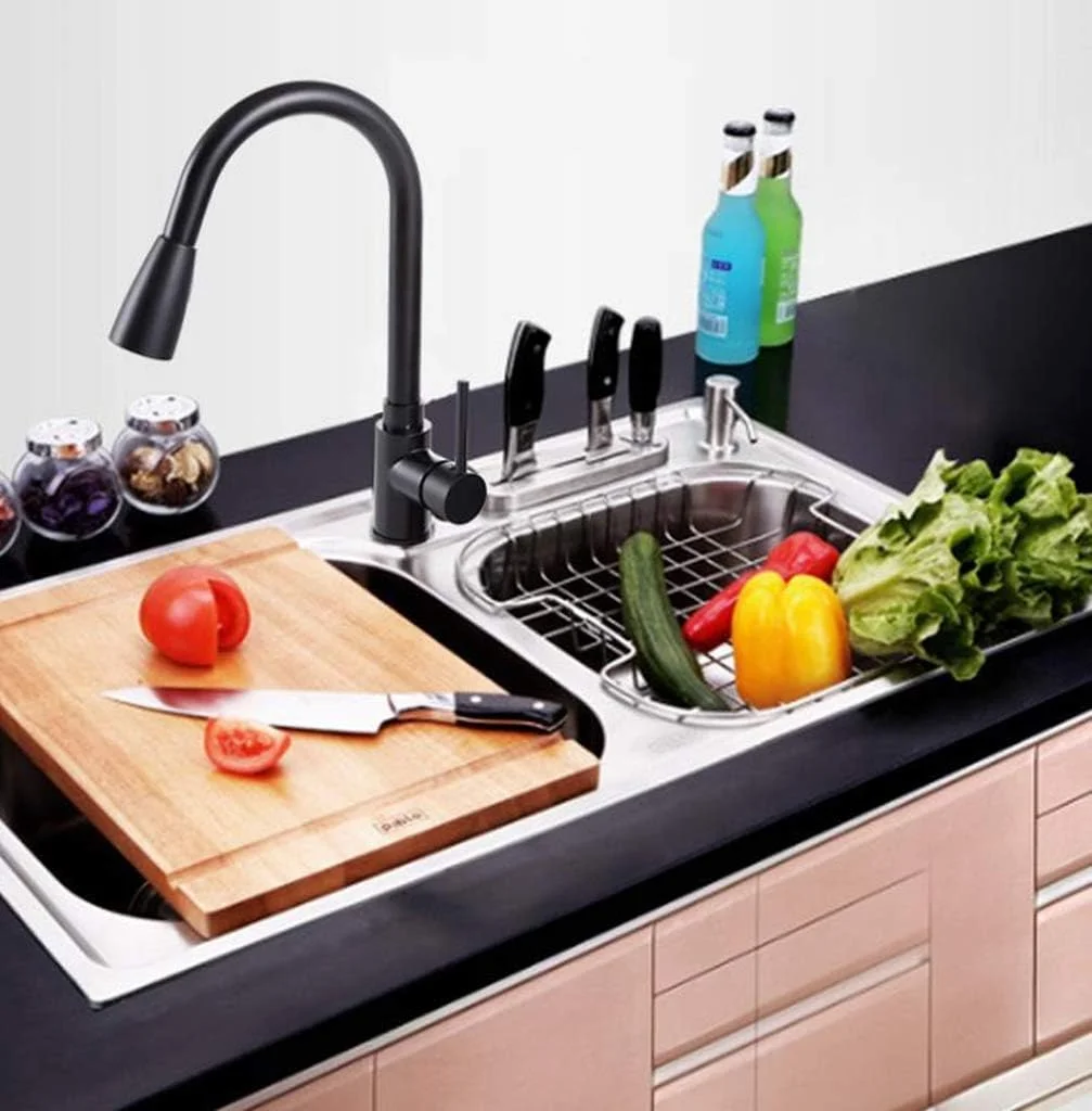 شیر آشپزخانه Ykdd مسی مدل کشویی، شیر آب گرم و سرد، شیر مخلوط کن سینک استیل چرخشی، شیر آب صرفه جویی در مصرف آب، مشکی شیر آشپزخانه Ykdd مسی مدل کشویی، شیر آب گرم و سرد، شیر مخلوط کن سینک استیل چرخشی، شیر آب صرفه جویی در مصرف آب، مشکی