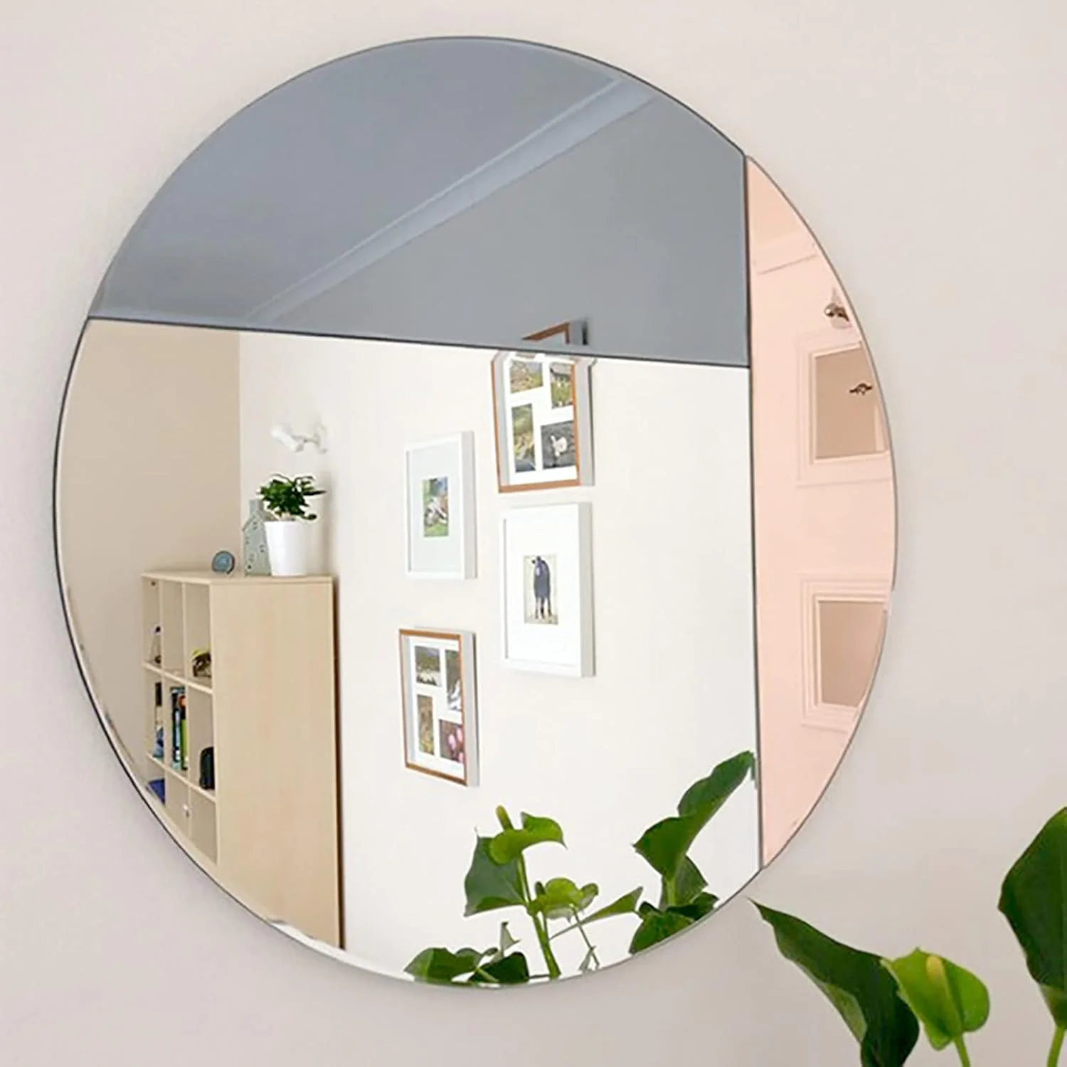 آینه دیواری ABHJKLM، آینه تزئینی، آینه راهرو ورودی با آینه HD برای اتاق نشیمن، سرویس بهداشتی، شومینه