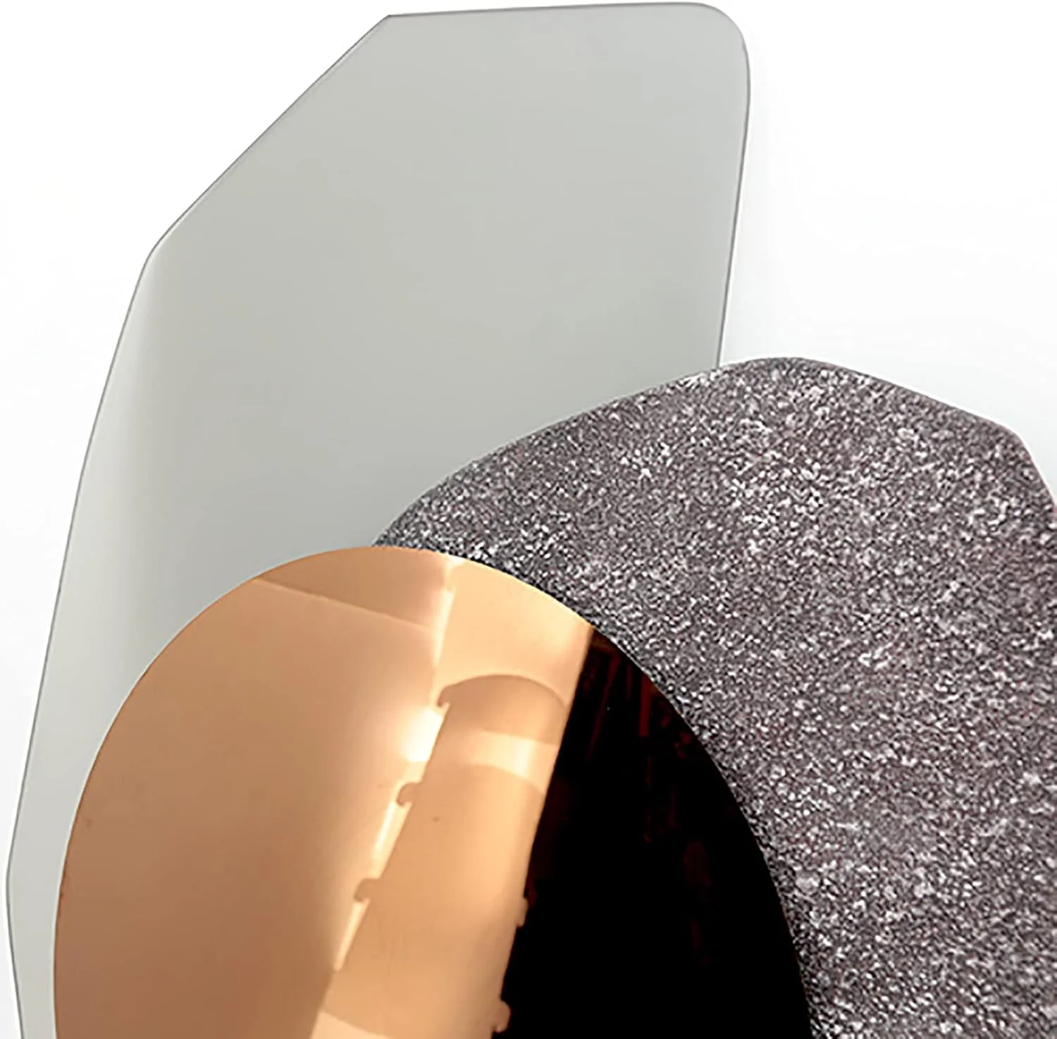 آینه دیواری تزئینی ABHJKLM، آینه بزرگ دیواری، آویز دکوراسیون هنری مدرن، مناسب برای اتاق نشیمن، ورودی، کافه، 60 در 90 سانتی متر آینه دیواری تزئینی ABHJKLM، آینه بزرگ دیواری، آویز دکوراسیون هنری مدرن، مناسب برای اتاق نشیمن، ورودی، کافه، 60 در 90 سانتی متر