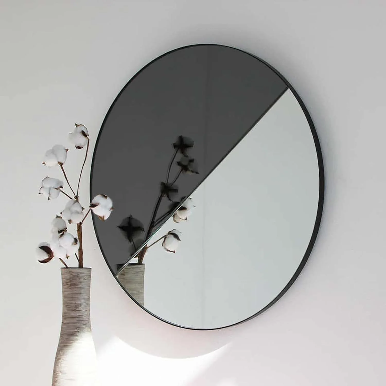 آینه دیواری ABHJKLM، آینه تزئینی پس زمینه ورودی منزل، آینه گرد هنری برای اتاق نشیمن، راهرو، اتاق خواب و حمام آینه دیواری ABHJKLM، آینه تزئینی پس زمینه ورودی منزل، آینه گرد هنری برای اتاق نشیمن، راهرو، اتاق خواب و حمام