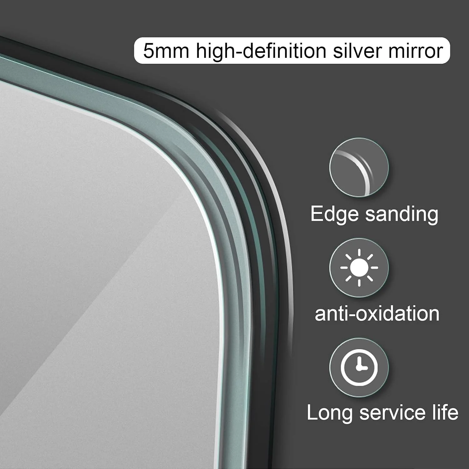 آینه روشویی LED حمام، آینه تزئینی مدرن، آینه آرایش دیواری با نور 70/80/90 سانتیمتری، با کلید دیمر لمسی، 3 رنگ نور، برای حمام، ورودی، B، B-70x90 سانتیمتر آینه روشویی LED حمام، آینه تزئینی مدرن، آینه آرایش دیواری با نور 70/80/90 سانتیمتری، با کلید دیمر لمسی، 3 رنگ نور، برای حمام، ورودی، B، B-70x90 سانتیمتر