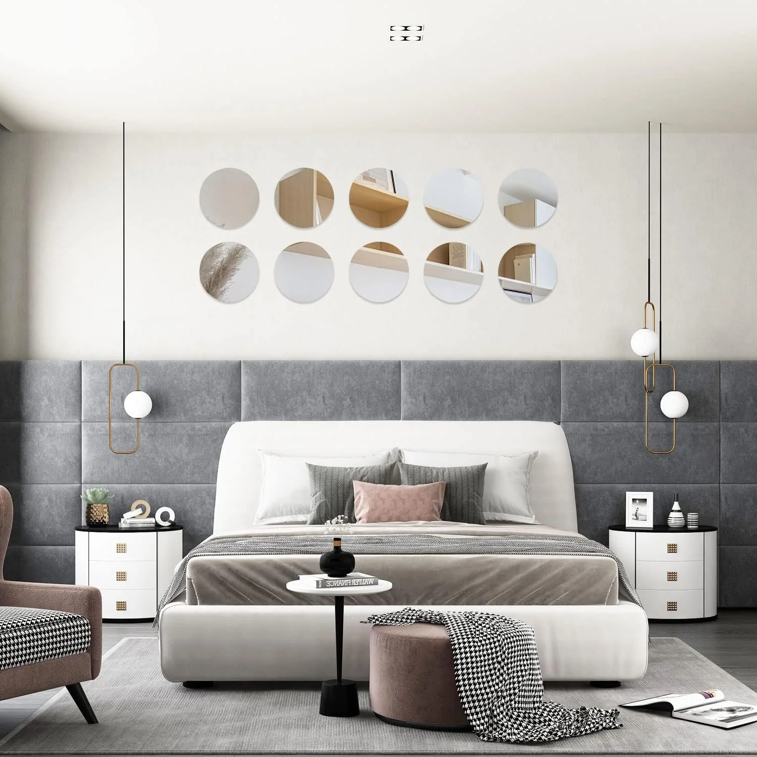 آینه گرد DARENYI، بسته 30 عددی، کاشی آینه ای 3 سانتی متری، آینه دیواری خود چسب، آینه چسبی، آینه پلاستیکی انعطاف پذیر بدون قاب، آینه کوچک برای دکوراسیون اتاق نشیمن، اتاق خواب آینه گرد DARENYI، بسته 30 عددی، کاشی آینه ای 3 سانتی متری، آینه دیواری خود چسب، آینه چسبی، آینه پلاستیکی انعطاف پذیر بدون قاب، آینه کوچک برای دکوراسیون اتاق نشیمن، اتاق خواب