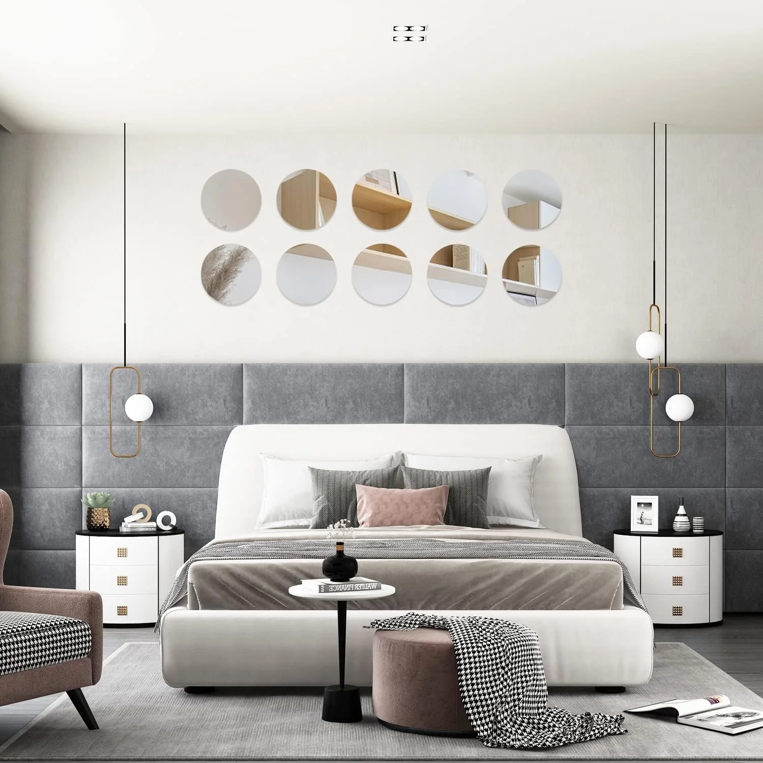 آینه گرد DARENYI، بسته 10 عددی، کاشی آینه 15 سانتی متری، آینه خود چسب، آینه اکریلیک کوچک، آینه دیواری چسبی برای دکوراسیون اتاق نشیمن، اتاق خواب آینه گرد DARENYI، بسته 10 عددی، کاشی آینه 15 سانتی متری، آینه خود چسب، آینه اکریلیک کوچک، آینه دیواری چسبی برای دکوراسیون اتاق نشیمن، اتاق خواب