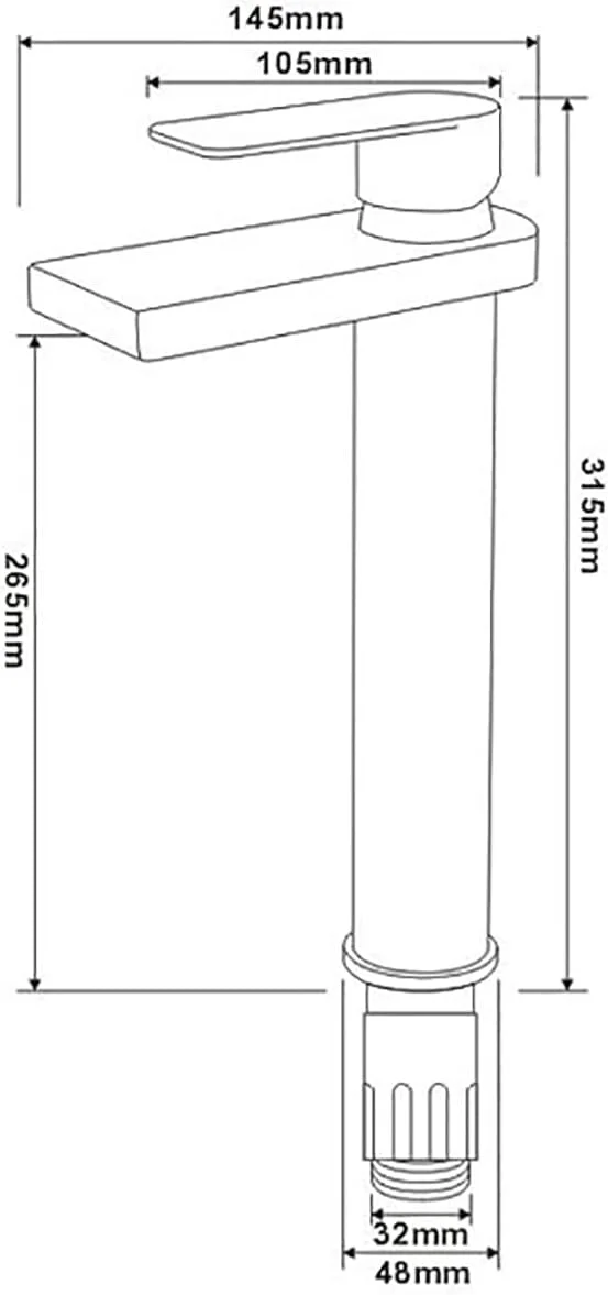 شیر آب دستشویی بلند نیکسون، شیر آب سینک دستشویی آبشاری، شیر مخلوط کننده پایه دار سینک، شیر آب سینک ظرفشویی استیل ضد زنگ 304 تک اهرمی (مشکی مات) شیر آب دستشویی بلند نیکسون، شیر آب سینک دستشویی آبشاری، شیر مخلوط کننده پایه دار سینک، شیر آب سینک ظرفشویی استیل ضد زنگ 304 تک اهرمی (مشکی مات)