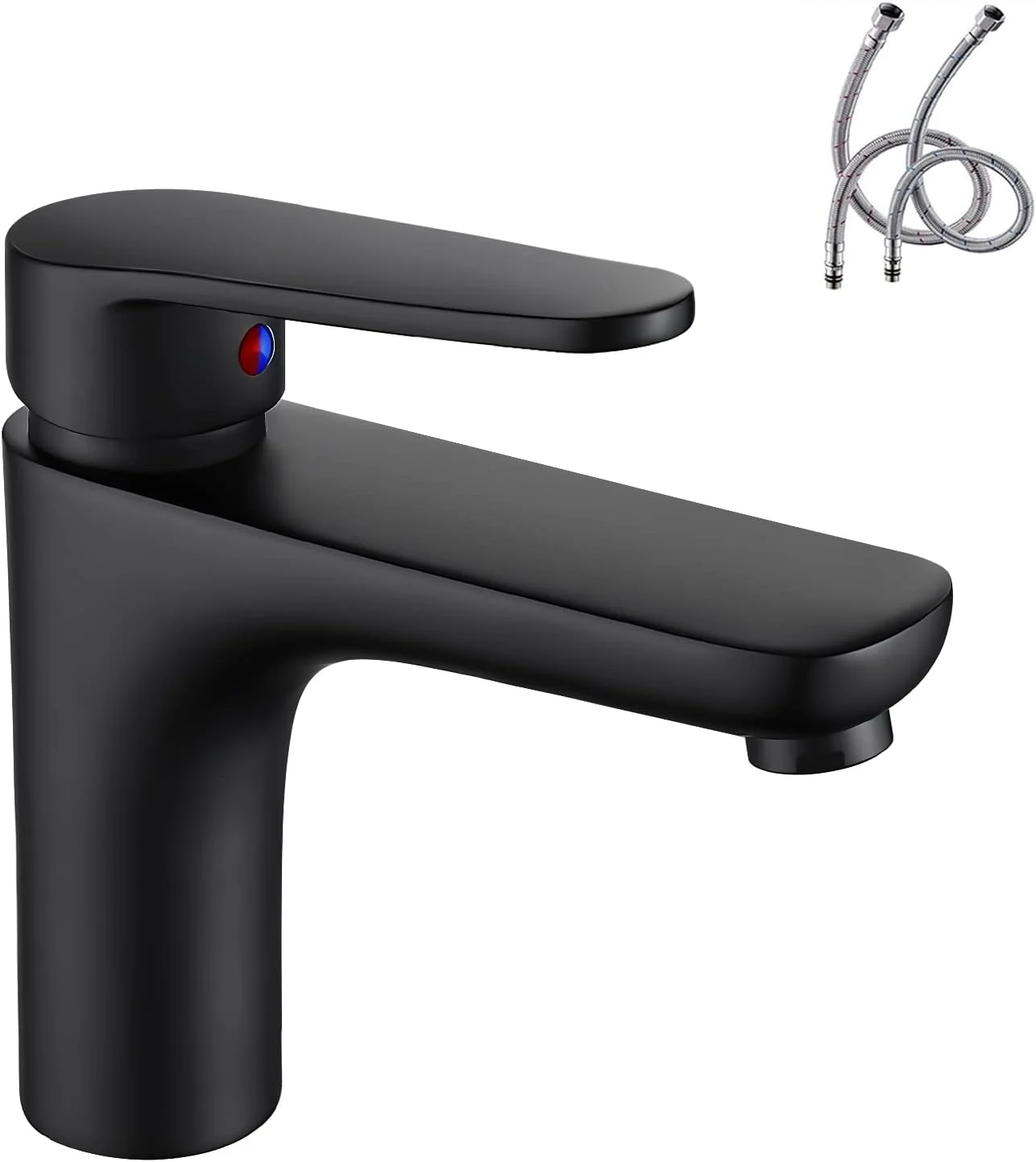 شیر روشویی کیسیمیکسر، شیر آب تکدستگیره مشکی برای سینک حمام، شیرهای مشکی روشویی مناسب سرویس بهداشتی، شیرآلات سینک حمام تک اهرمی با شلنگ های استاندارد G1/2 UK بدون سرب شیر روشویی کیسیمیکسر، شیر آب تکدستگیره مشکی برای سینک حمام، شیرهای مشکی روشویی مناسب سرویس بهداشتی، شیرآلات سینک حمام تک اهرمی با شلنگ های استاندارد G1/2 UK بدون سرب