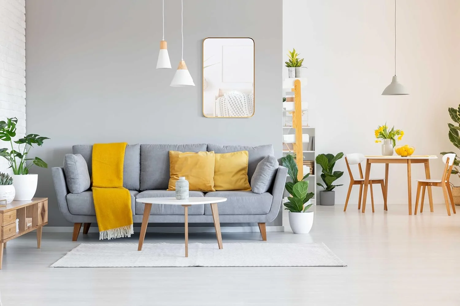 آینه مستطیلی دکوراتیو Kohler Essential برای دیوار 560mmX864mm (22"x 34")، قاب طلایی برس خورده مدرن با شیشه روکش نقره ای - آینه برای حمام، اتاق نشیمن، اتاق خواب - فلز درجه یک آینه مستطیلی دکوراتیو Kohler Essential برای دیوار 560mmX864mm (22"x 34")، قاب طلایی برس خورده مدرن با شیشه روکش نقره ای - آینه برای حمام، اتاق نشیمن، اتاق خواب - فلز درجه یک