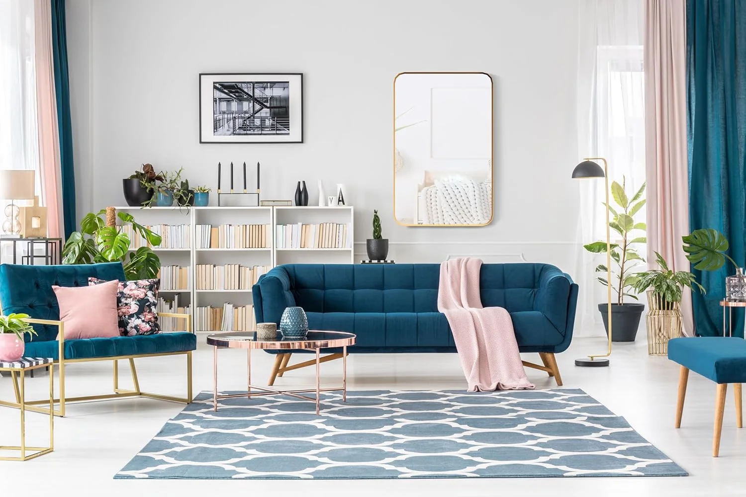 آینه مستطیلی دکوراتیو Kohler Essential برای دیوار 560mmX864mm (22"x 34")، قاب طلایی برس خورده مدرن با شیشه روکش نقره ای - آینه برای حمام، اتاق نشیمن، اتاق خواب - فلز درجه یک آینه مستطیلی دکوراتیو Kohler Essential برای دیوار 560mmX864mm (22"x 34")، قاب طلایی برس خورده مدرن با شیشه روکش نقره ای - آینه برای حمام، اتاق نشیمن، اتاق خواب - فلز درجه یک