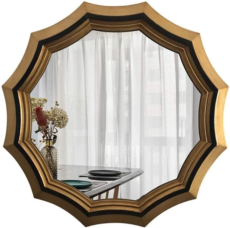 آینه دیواری تزئینی JDOSHIS، آینه آرایشی دیواری، آینه بزرگ، دکوراسیون دیواری مناسب برای حمام، اتاق نشیمن، اتاق خواب، راهرو ورودی آینه دیواری تزئینی JDOSHIS، آینه آرایشی دیواری، آینه بزرگ، دکوراسیون دیواری مناسب برای حمام، اتاق نشیمن، اتاق خواب، راهرو ورودی