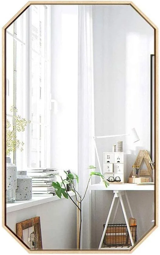 آینه حمام مدرن ساده JDOSHIS، آینه آرایشی دیواری، آینه تزئینی مربعی آینه حمام مدرن ساده JDOSHIS، آینه آرایشی دیواری، آینه تزئینی مربعی