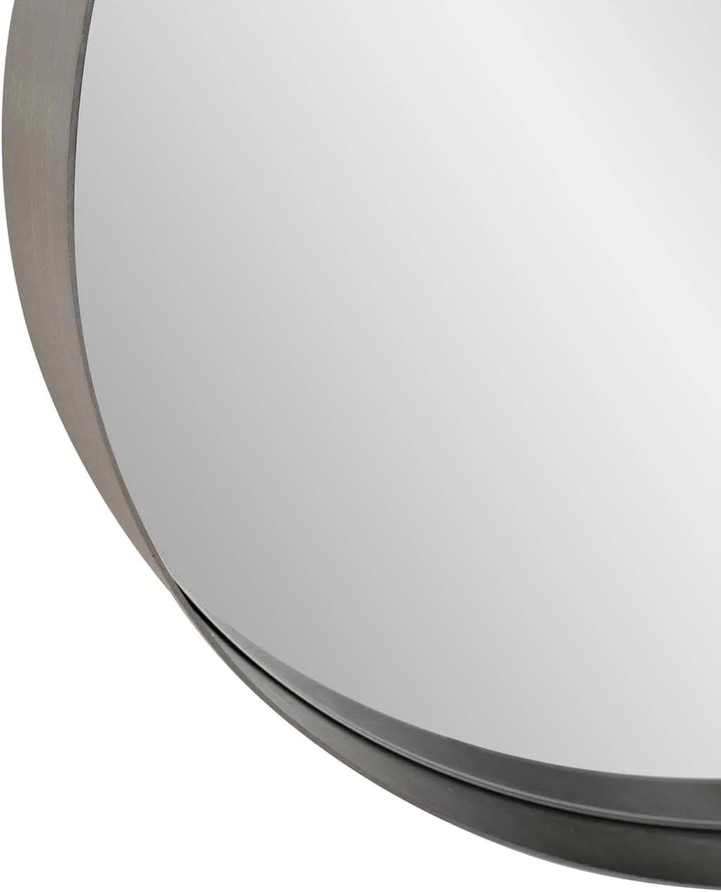 آینه تزئینی بیضی شکل استیل هوارد الیوت برای دیوار، آینه نقره ای دیواری با قاب استیل ضد زنگ، آینه روشویی آویز بیضی شکل برای دکور دیوار، راهرو، اتاق خواب، اتاق نشیمن، 91.44 در 60.96 سانتی متر آینه تزئینی بیضی شکل استیل هوارد الیوت برای دیوار، آینه نقره ای دیواری با قاب استیل ضد زنگ، آینه روشویی آویز بیضی شکل برای دکور دیوار، راهرو، اتاق خواب، اتاق نشیمن، 91.44 در 60.96 سانتی متر