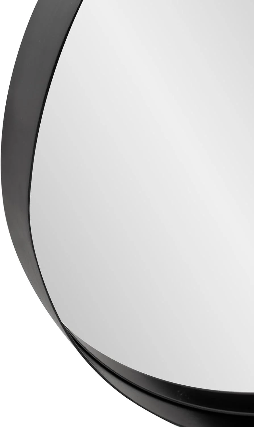 آینه تزئینی بیضی شکل استیل هوارد الیوت برای دیوار، آینه مشکی دیواری با قاب استیل ضد زنگ، آینه روشویی آویز بیضی شکل برای دکور دیوار، راهرو، اتاق خواب، اتاق نشیمن، 91.44 در 60.96 سانتی متر آینه تزئینی بیضی شکل استیل هوارد الیوت برای دیوار، آینه مشکی دیواری با قاب استیل ضد زنگ، آینه روشویی آویز بیضی شکل برای دکور دیوار، راهرو، اتاق خواب، اتاق نشیمن، 91.44 در 60.96 سانتی متر