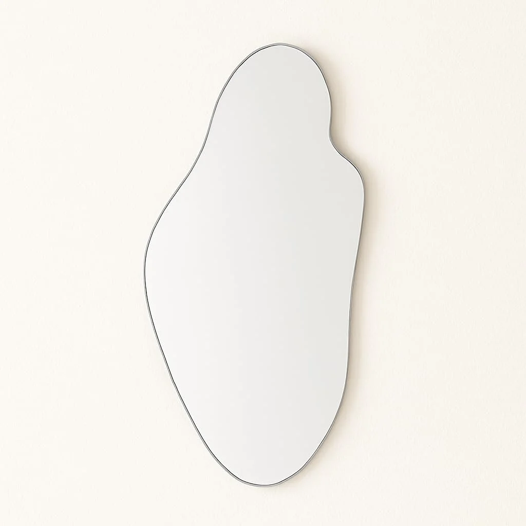 آینه دیواری آکریلیک نقره ای مدرن هوروف هوم® – 213x104 سانتی متر، آینه تزئینی برای اتاق نشیمن، ورودی یا اتاق خواب – دکور دیواری بدون قاب با ضخامت 1 سانتی متر، SL487 آینه دیواری آکریلیک نقره ای مدرن هوروف هوم® – 213x104 سانتی متر، آینه تزئینی برای اتاق نشیمن، ورودی یا اتاق خواب – دکور دیواری بدون قاب با ضخامت 1 سانتی متر، SL487