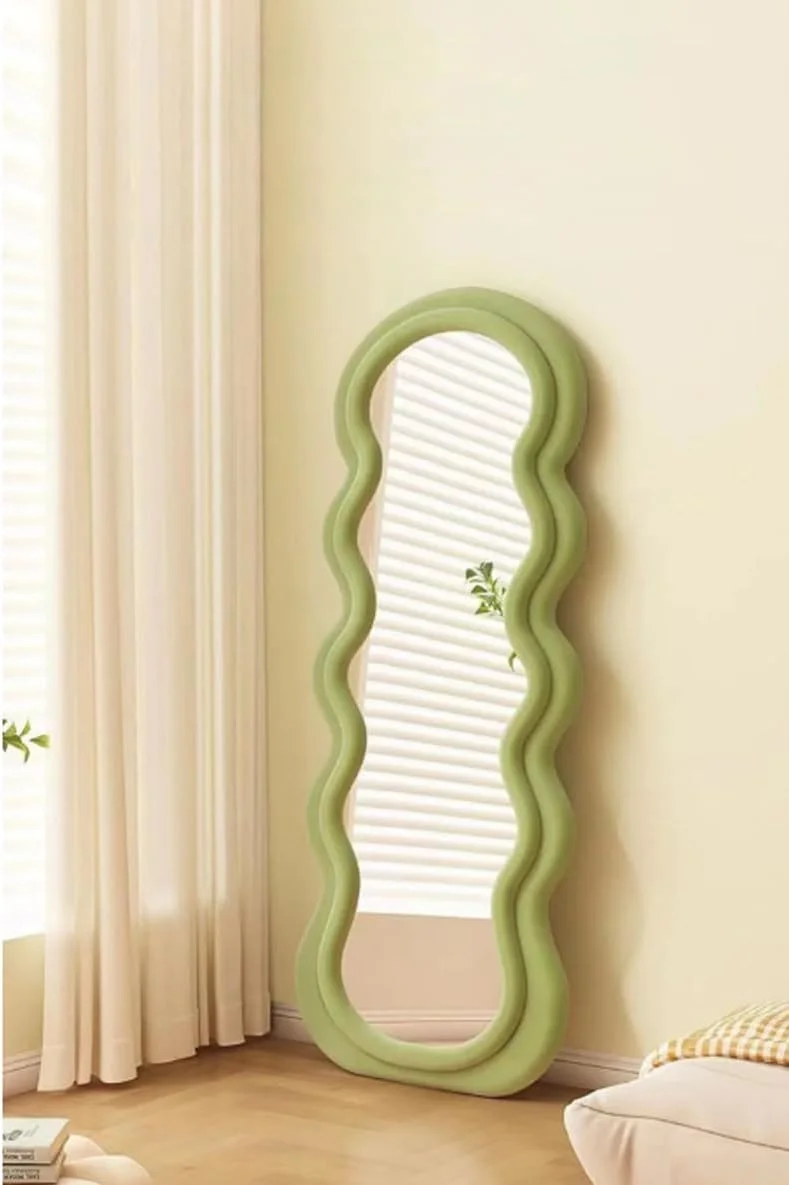 آینه قدی موج دار NKX با ابعاد 60X160 سانتی متر