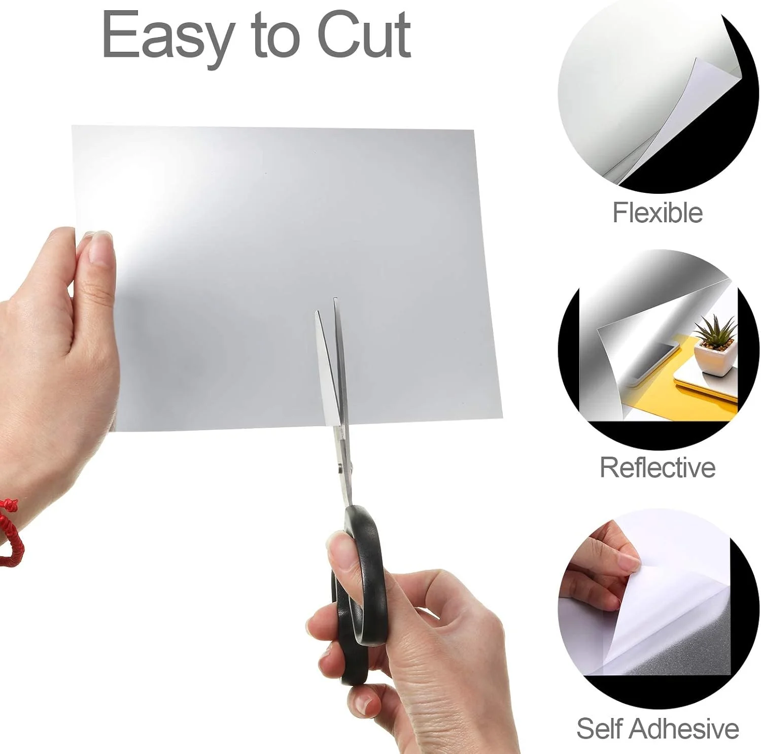 برگه های آینه ای TYCA خود چسب انعطاف پذیر غیر شیشه ای پلاستیکی برچسب های دیواری آینه ای برای دکوراسیون دیوار خانه (10 عدد) برگه های آینه ای TYCA خود چسب انعطاف پذیر غیر شیشه ای پلاستیکی برچسب های دیواری آینه ای برای دکوراسیون دیوار خانه (10 عدد)