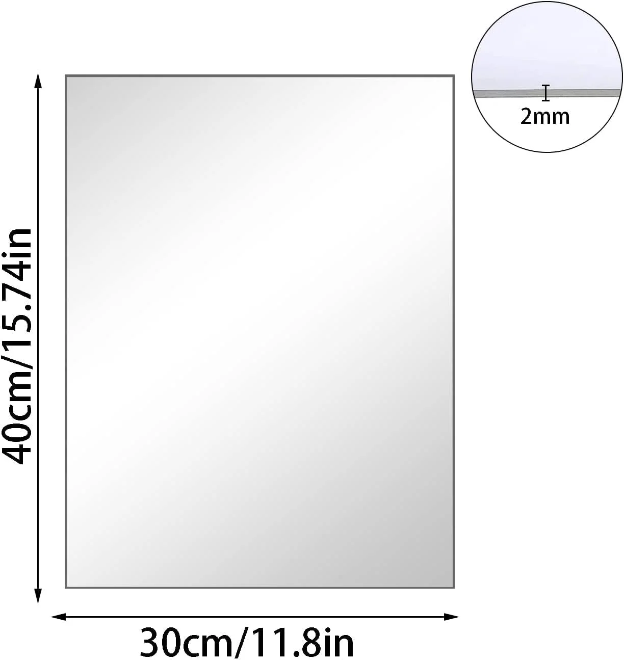 بسته 4 عددی آینه دیواری TSKDKIT، آینه های شیشه ای خود چسب، آینه های دیواری تزئینی HD، 40 × 30 سانتی متر، آینه بدون قاب، آینه تمام قد بزرگ برای توالت مهمان، حمام، اتاق رختکن، اتاق نشیمن و غیره بسته 4 عددی آینه دیواری TSKDKIT، آینه های شیشه ای خود چسب، آینه های دیواری تزئینی HD، 40 × 30 سانتی متر، آینه بدون قاب، آینه تمام قد بزرگ برای توالت مهمان، حمام، اتاق رختکن، اتاق نشیمن و غیره
