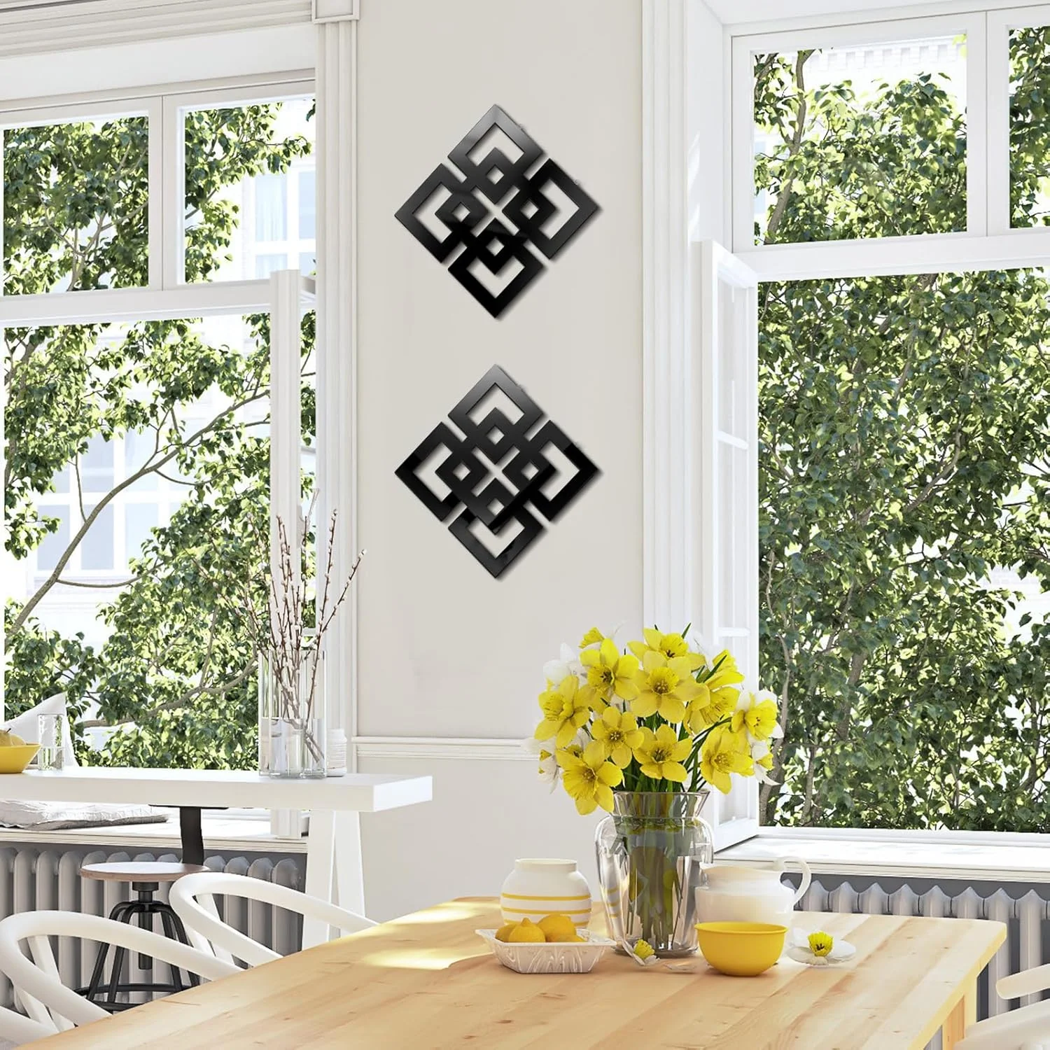 ویست دوتکه دکور دیواری آینه ای مربع شکل، هنر دیواری الماسی برجسته مربع، آینه دیواری تزئینی، آینه دیواری قابل نصب DIY برای اتاق خواب منزل، اتاق نشیمن، حمام (مشکی، آینه ای) ویست دوتکه دکور دیواری آینه ای مربع شکل، هنر دیواری الماسی برجسته مربع، آینه دیواری تزئینی، آینه دیواری قابل نصب DIY برای اتاق خواب منزل، اتاق نشیمن، حمام (مشکی، آینه ای)