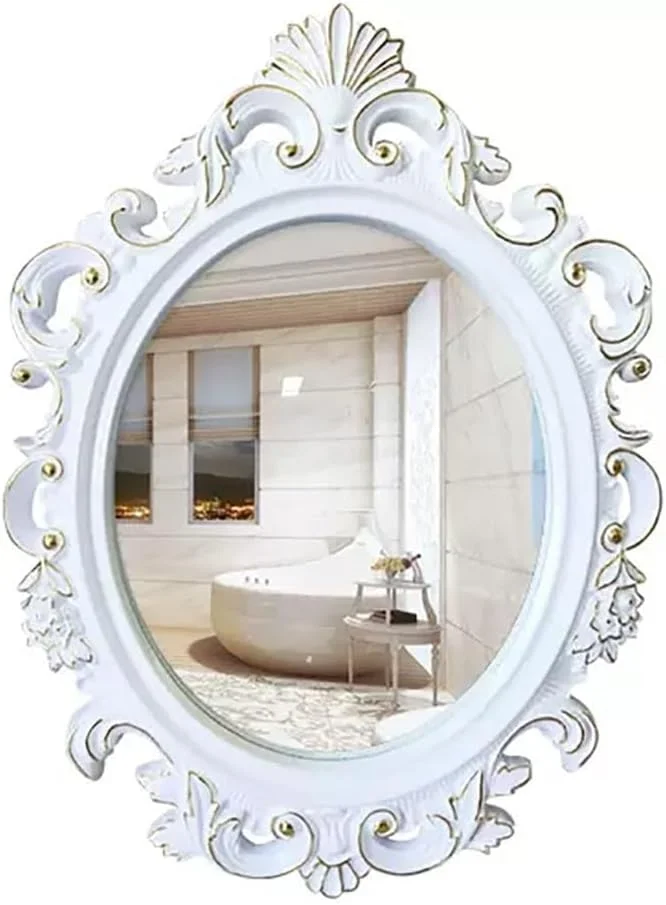 آینه قدیمی، آینه دیواری بیضی شکل، آینه آرایشی 70 * 90 سانتی متر، آینه دکوری عتیقه آرت دکو، آینه های تزئینی آویز برای حمام، آرایشگاه (70 * 90 سانتی متر) آینه قدیمی، آینه دیواری بیضی شکل، آینه آرایشی 70 * 90 سانتی متر، آینه دکوری عتیقه آرت دکو، آینه های تزئینی آویز برای حمام، آرایشگاه (70 * 90 سانتی متر)