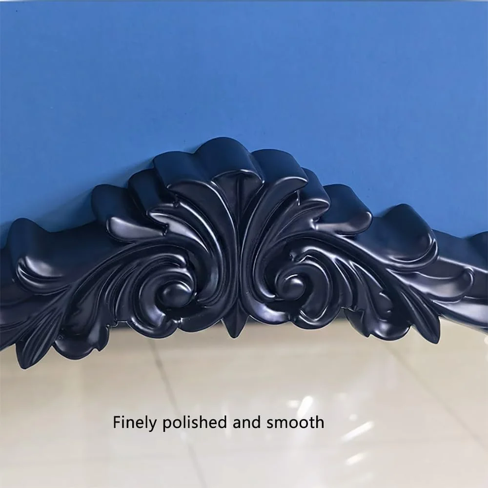 آینه دیواری قوسی تزئینی، آینه سیاه عتیقه قدیمی، آینه 60x90 سانتیمتری برای بالای شومینه/ورودی، آینههای تزئینی فرانسوی (50 * 77 سانتیمتر / 20 * 30 اینچ) آینه دیواری قوسی تزئینی، آینه سیاه عتیقه قدیمی، آینه 60x90 سانتیمتری برای بالای شومینه/ورودی، آینههای تزئینی فرانسوی (50 * 77 سانتیمتر / 20 * 30 اینچ)