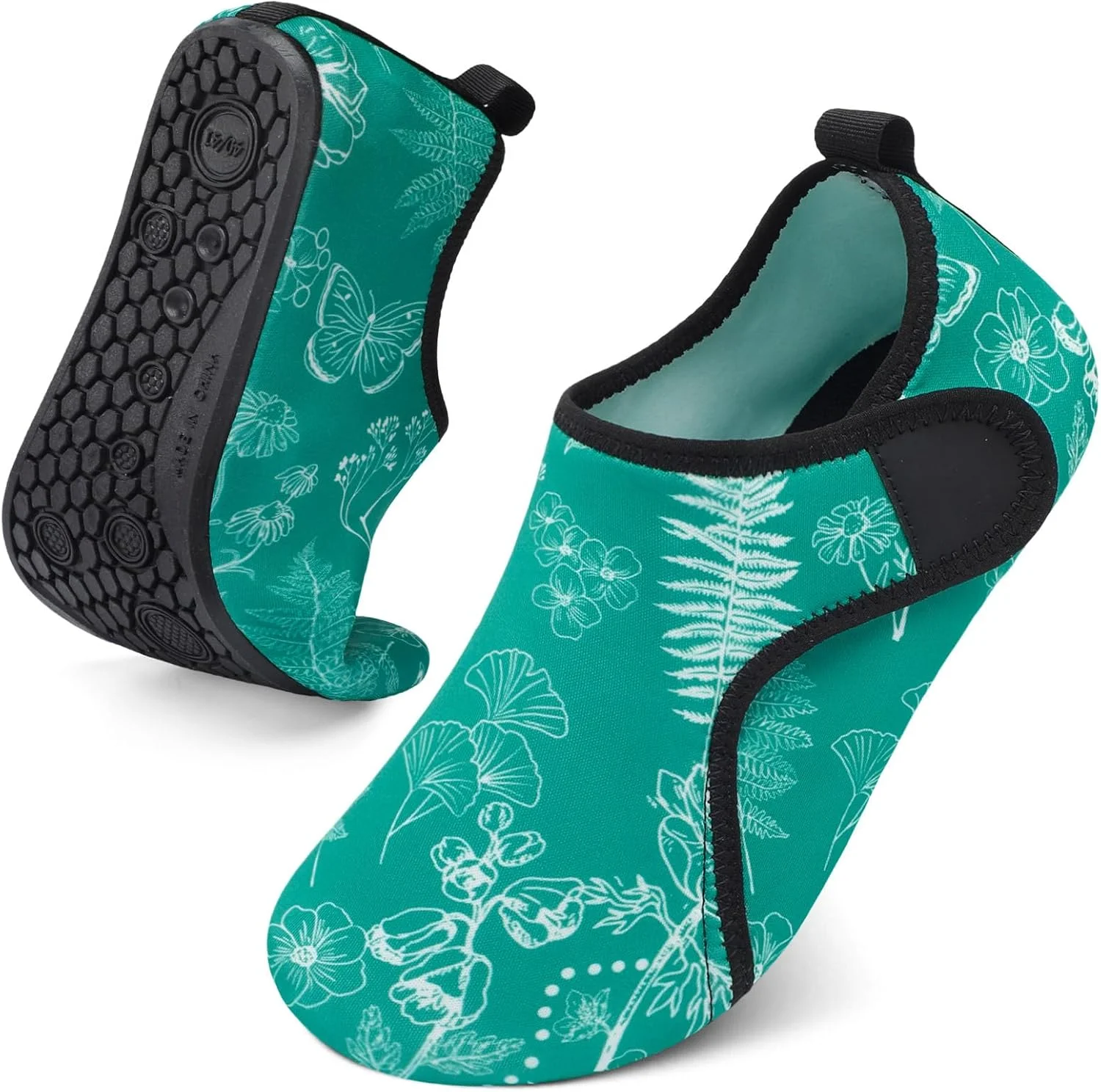 کفش آبی زنانه ساحلی، مناسب شنا، استخر، رودخانه، پابرهنه، خشک‌شونده سریع، بدون بند، مناسب استخر، ساحل، موج‌سواری، پارک آبی و یوگا