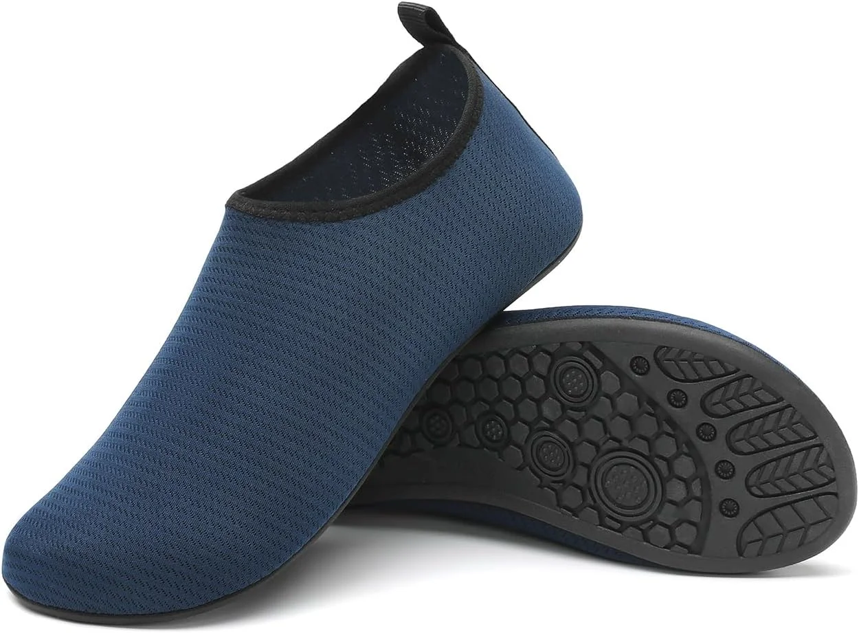 کفش های آبی زنانه مردانه جوراب های آکوا خشک شونده سریع مناسب شنا ساحل یوگا ورزش استخر کمپینگ