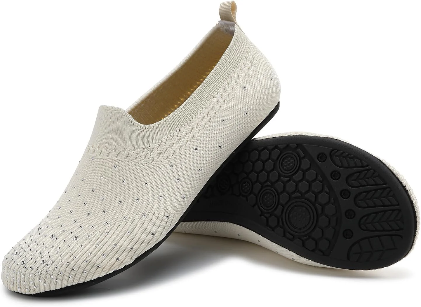 کفش آبی زنانه مناسب ساحل، شنا، استخر، رودخانه، پابرهنه، خشک‌شونده سریع، لغزنده، مناسب استخر، ساحل، موج‌سواری، پارک آبی، یوگا