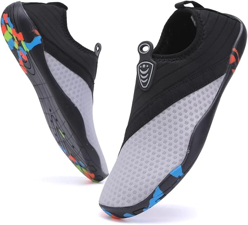 کفش های آبی مردانه زنانه ساحلی جوراب مانند مناسب شنا، خشکشونده سریع برای ورزش، پیادهروی، رودخانه، استخر و موجسواری کفش های آبی مردانه زنانه ساحلی جوراب مانند مناسب شنا، خشکشونده سریع برای ورزش، پیادهروی، رودخانه، استخر و موجسواری