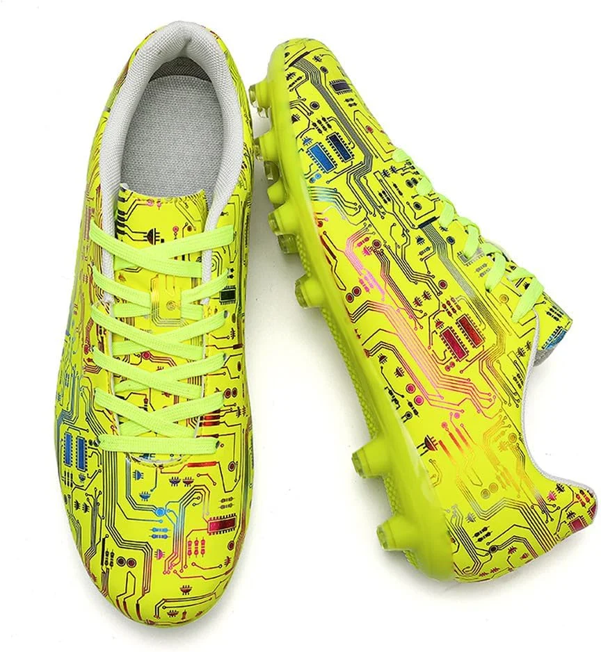 کفش‌های فوتبال چمن مصنوعی ولرانگ، ساق کوتاه، مناسب تمرین، ضد لغزش و مقاوم در برابر سایش، مناسب آقایان و بانوان