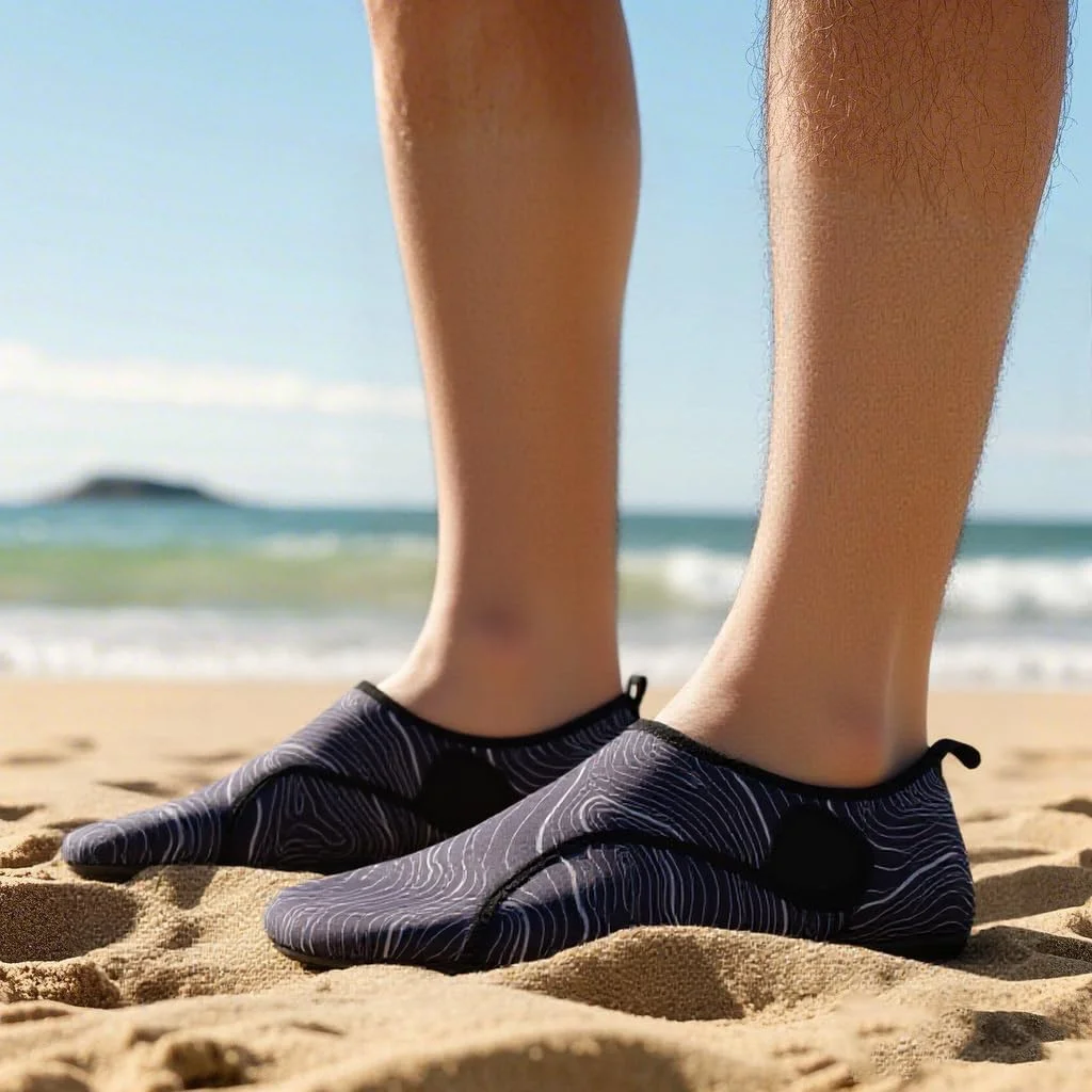 کفش های آبی زنانه ساحلی مناسب شنا استخر رودخانه پابرهنه خشک شونده سریع لغزنده برای استخر ساحل موج سواری پارک آبی یوگا