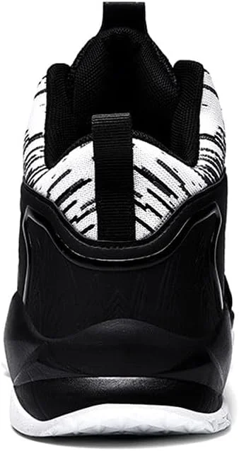 کفش‌های ورزشی ساق بلند بافت مگسی سبک وزن یونیسکس WELRUNG مناسب دویدن، پیاده‌روی و بسکتبال برای جوانان