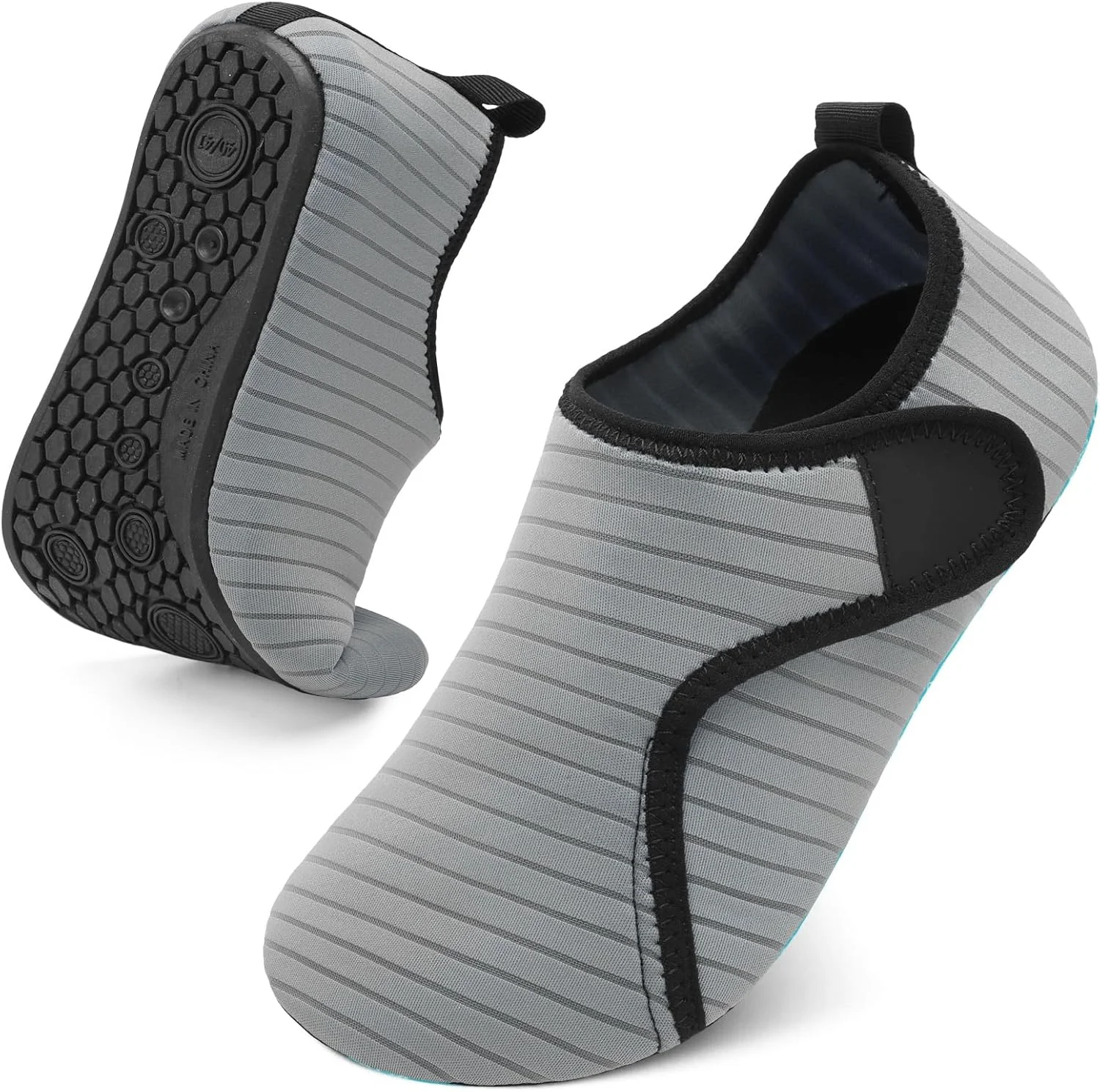 کفش آبی زنانه مناسب ساحل، شنا، استخر، رودخانه، پابرهنه، خشک‌شونده سریع، لغزنده، برای استخر، ساحل، موج‌سواری، پارک آبی، یوگا