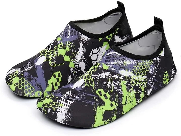 کفش های آبی زنانه مناسب ساحل، شنا، استخر، رودخانه، کفش های پا برهنه با قابلیت خشک شدن سریع و پوشیدن آسان برای استخر، ساحل، موج سواری، پارک آبی و یوگا