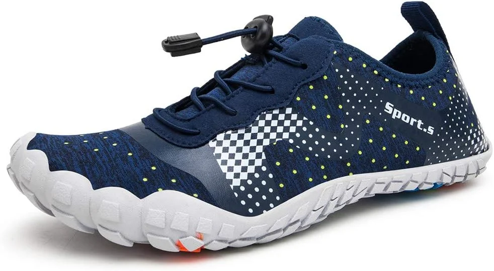 کفش های شنا WateLves مردانه زنانه، کفش های ساحلی، کفش های شنا، کفش های آبی، کفش های سریع خشک شونده، کفش های موج سواری تنفسی، مناسب استخر ساحلی و یوگا