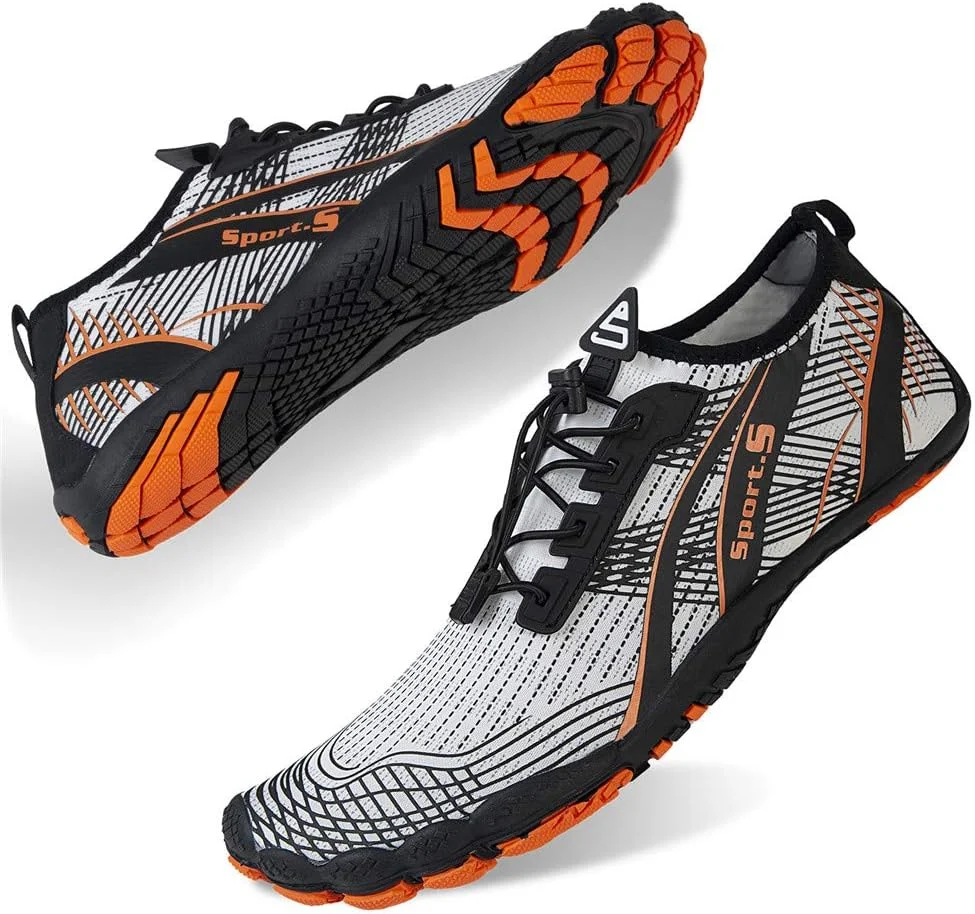 کفش آبی مردانه زنانه ساحلی کفش شنا جوراب های آبی خشک شونده سریع کفش های استخری برای موج سواری یوگا ایروبیک آبی