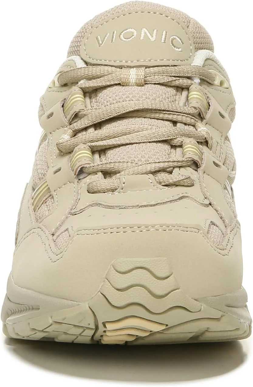 کفش ورزشی زنانه ویونیک مدل Walker Classic بند دار با پشتیبانی از قوس پا و فیت پهن