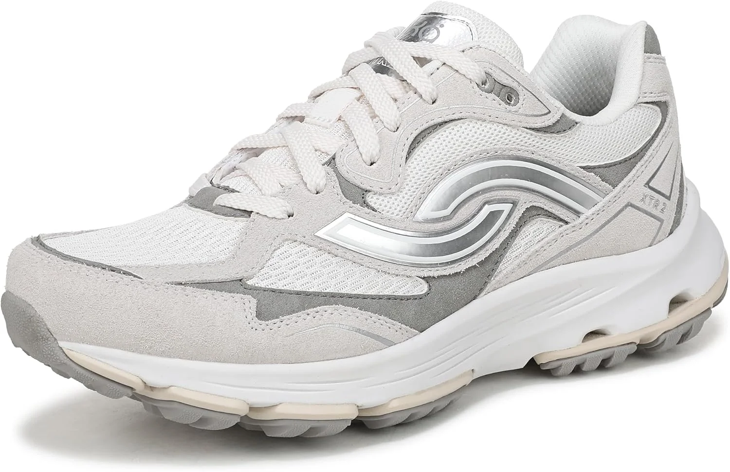کفش پیاده روی زنانه Ryka مدل Devotion X Tr 2، جیر/مش سفید آلیسوم، سایز 10 پهن