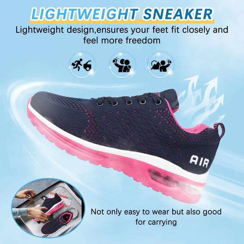 کفش‌های دویدن زنانه، کفش‌های ورزشی پیاده‌روی، کفش‌های ورزشی بالشتک هوا، کفش‌های ورزشی توری تنفسی زنانه، کفش‌های تنیس سبک وزن ضد لغزش، کفش‌های تمرینی، کفش‌های دویدن معمولی باشگاه