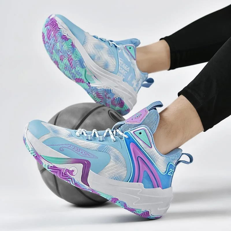 کفش بسکتبال زنانه ZHNSHM، کفش ورزشی ساق بلند، کتانی ورزشی سبک وزن، کفش والیبال، مناسب پیاده روی، دویدن و ورزش در فضای باز