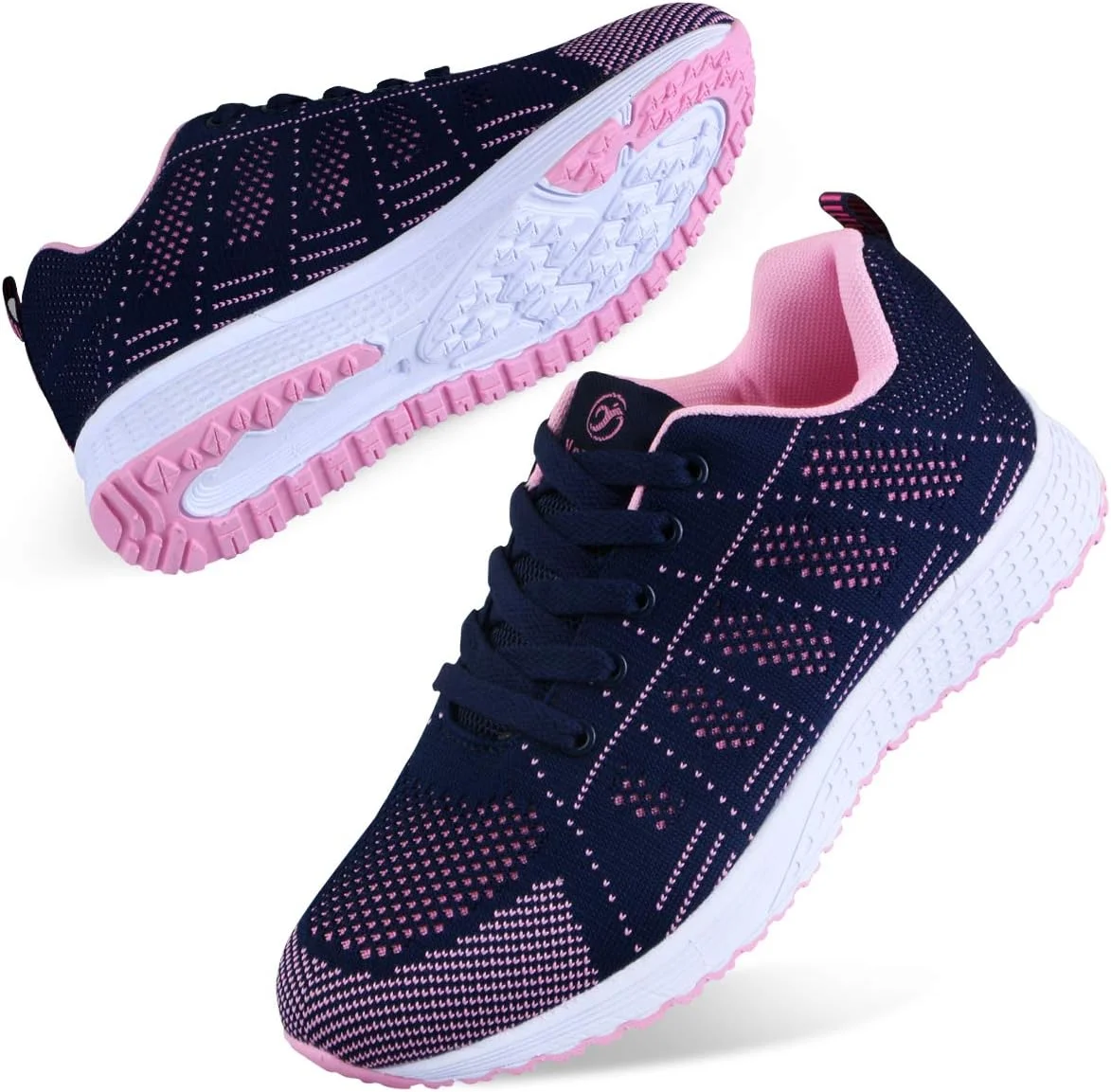 کفش های دویدن زنانه Youecci، کفش های ورزشی، کفش های تناسب اندام فضای باز، بند دار و تنفسی