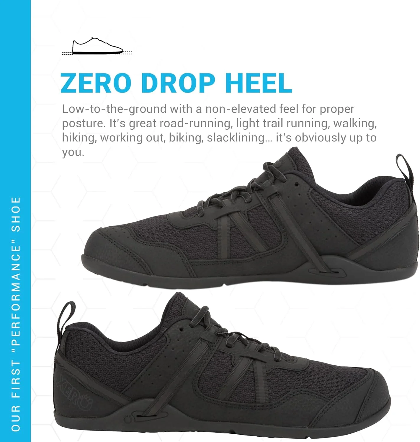 کفش ورزشی زنانه زیرو شوز مدل Prio Barefoot