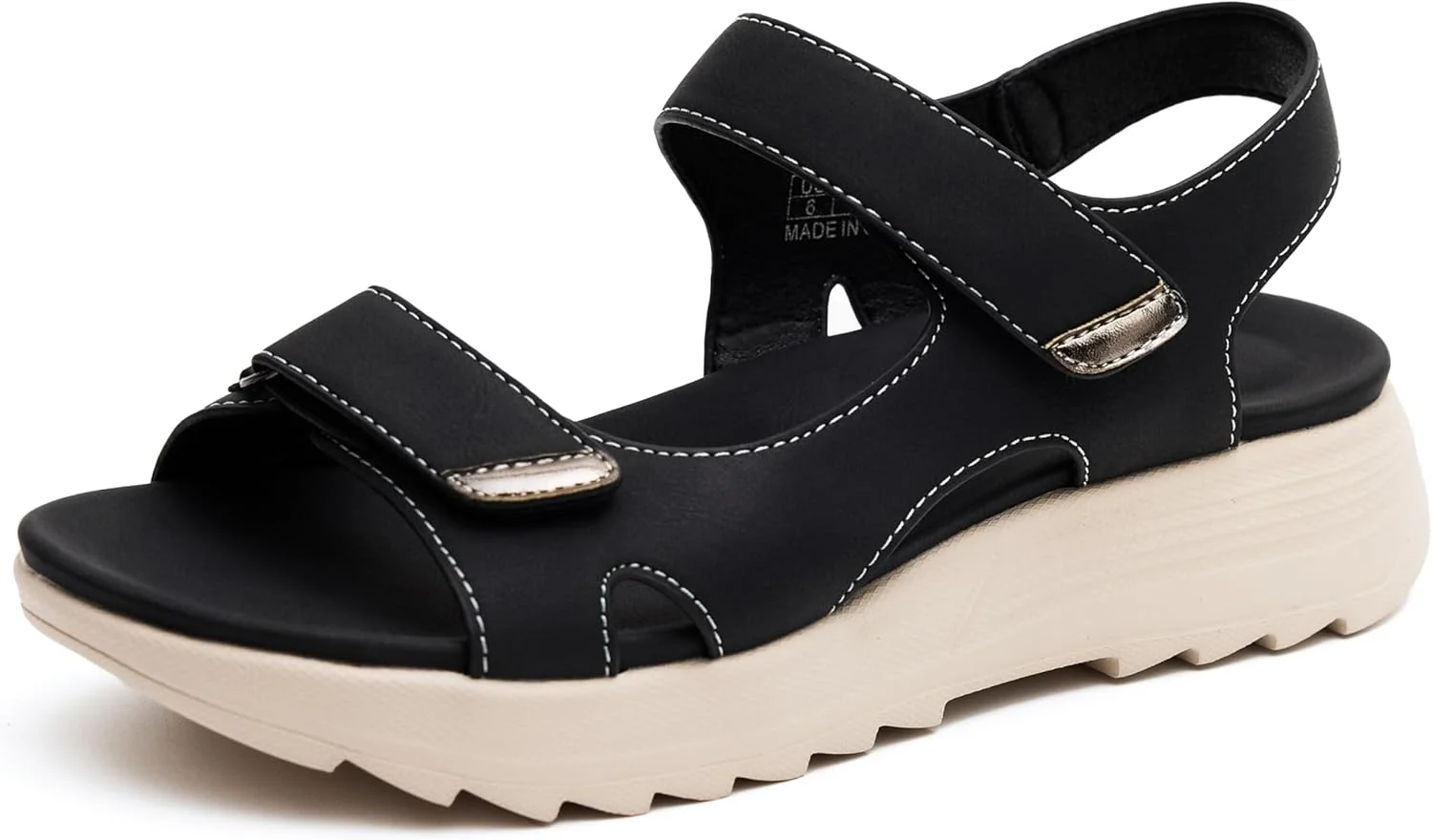 صندل پیاده روی زنانه واندامو، صندل های ورزشی سبک وزن و راحت در فضای باز با پشتیبانی از قوس پا، کفش های پیاده روی ورزشی تابستانی برای تعطیلات ساحلی صندل پیاده روی زنانه واندامو، صندل های ورزشی سبک وزن و راحت در فضای باز با پشتیبانی از قوس پا، کفش های پیاده روی ورزشی تابستانی برای تعطیلات ساحلی