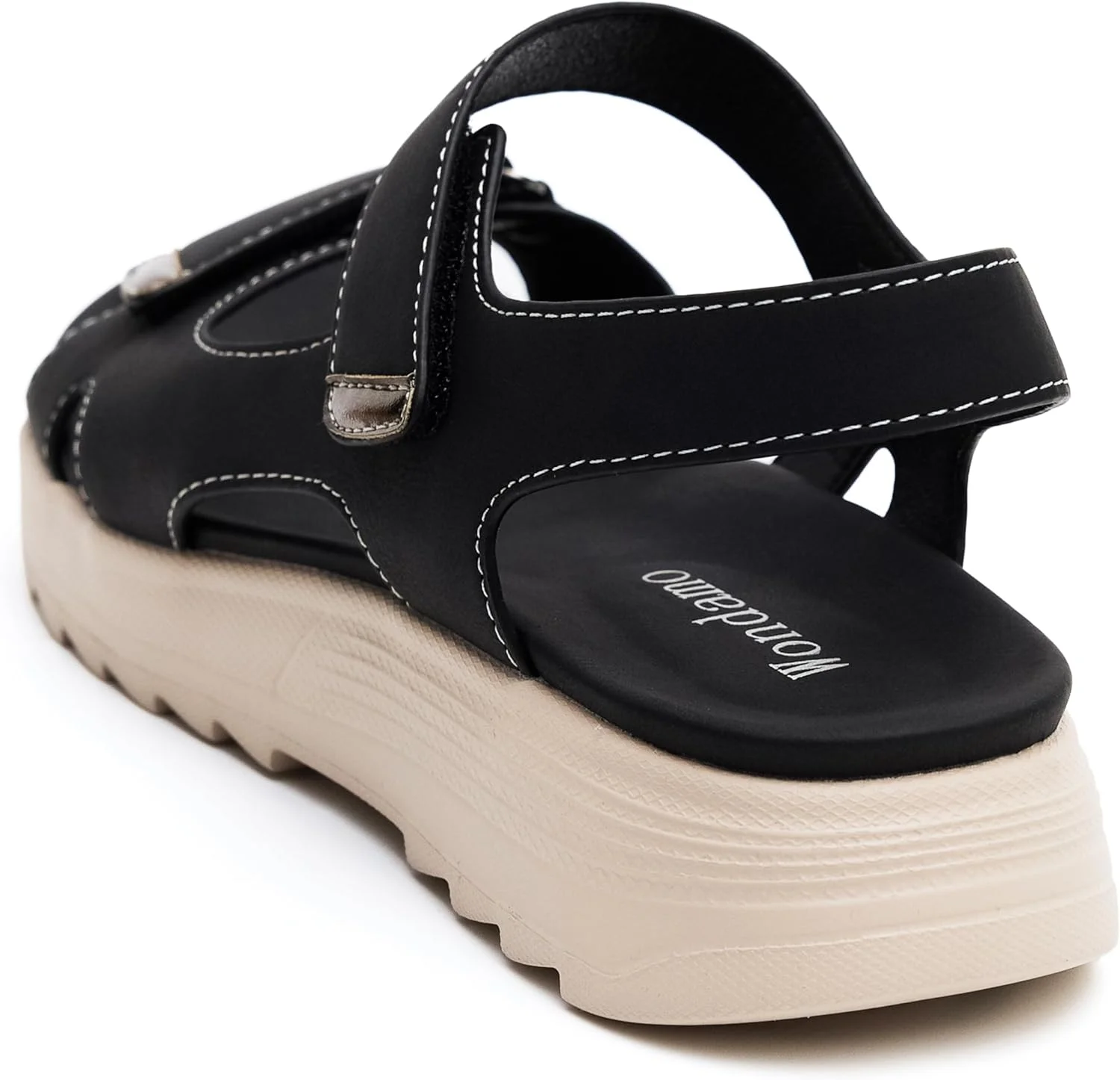 صندل پیاده روی زنانه واندامو، صندل های ورزشی سبک وزن و راحت در فضای باز با پشتیبانی از قوس پا، کفش های پیاده روی ورزشی تابستانی برای تعطیلات ساحلی