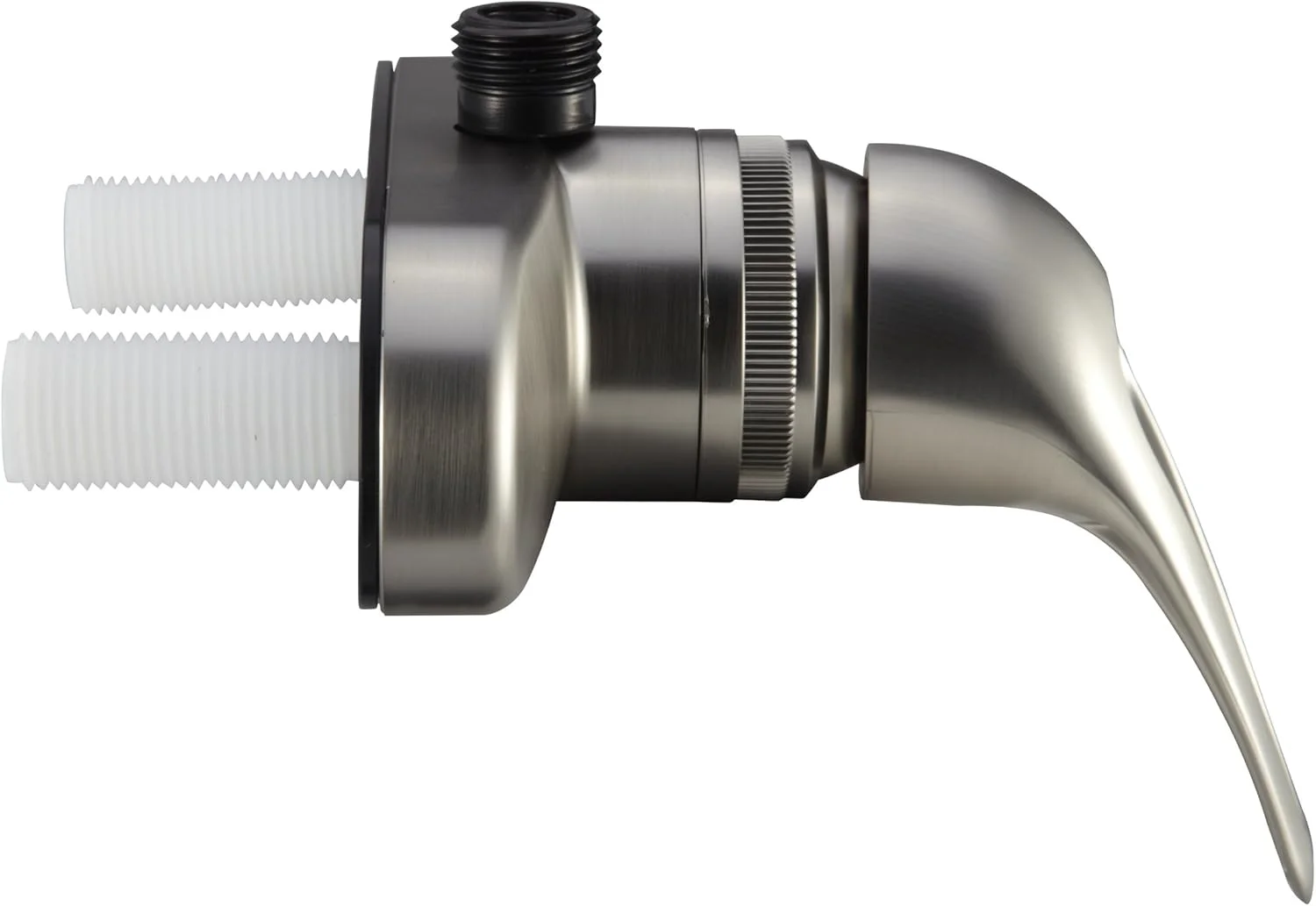 شیر دوش اهرمی تک اهرمی Dura Faucet RV - مناسب برای: وسیله نقلیه تفریحی، موتور هوم، تریلر مسافرتی، کمپر، چرخ پنجم (5)، یدک کش (نیکل ساتن برس خورده)