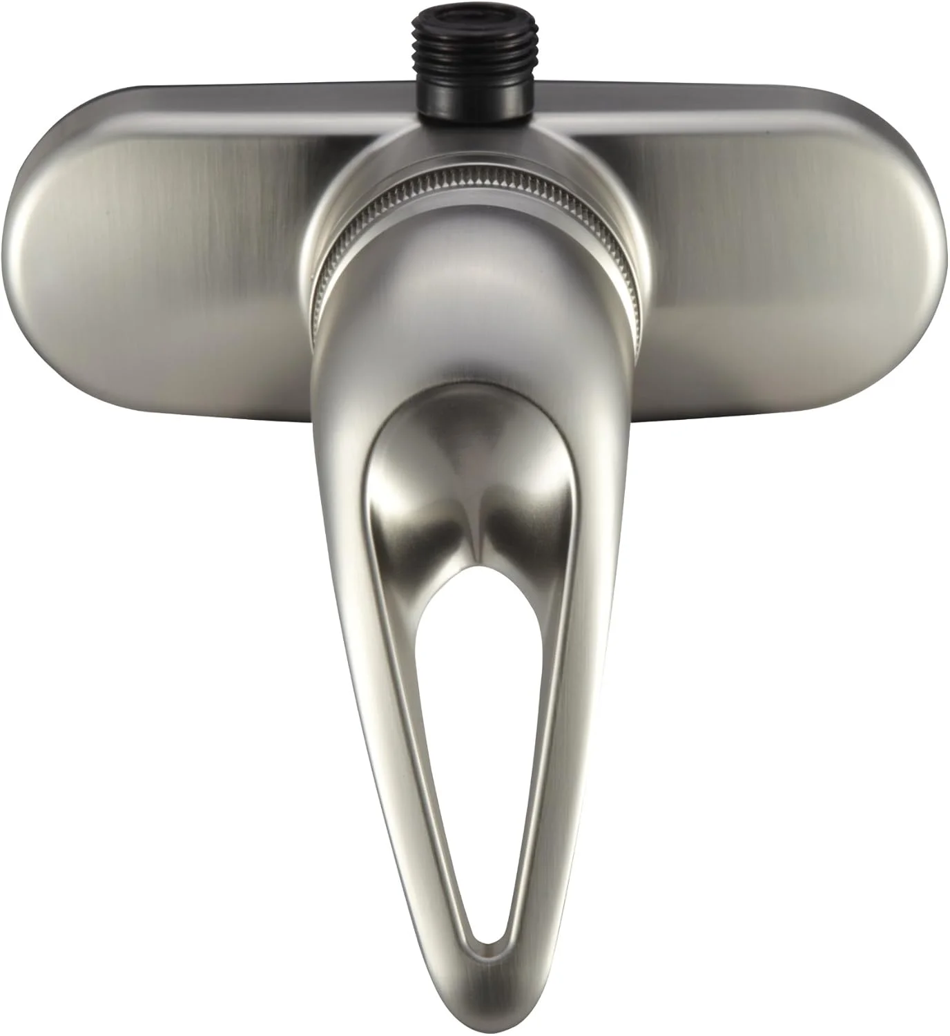 شیر دوش اهرمی تک اهرمی Dura Faucet RV - مناسب برای: وسیله نقلیه تفریحی، موتور هوم، تریلر مسافرتی، کمپر، چرخ پنجم (5)، یدک کش (نیکل ساتن برس خورده)