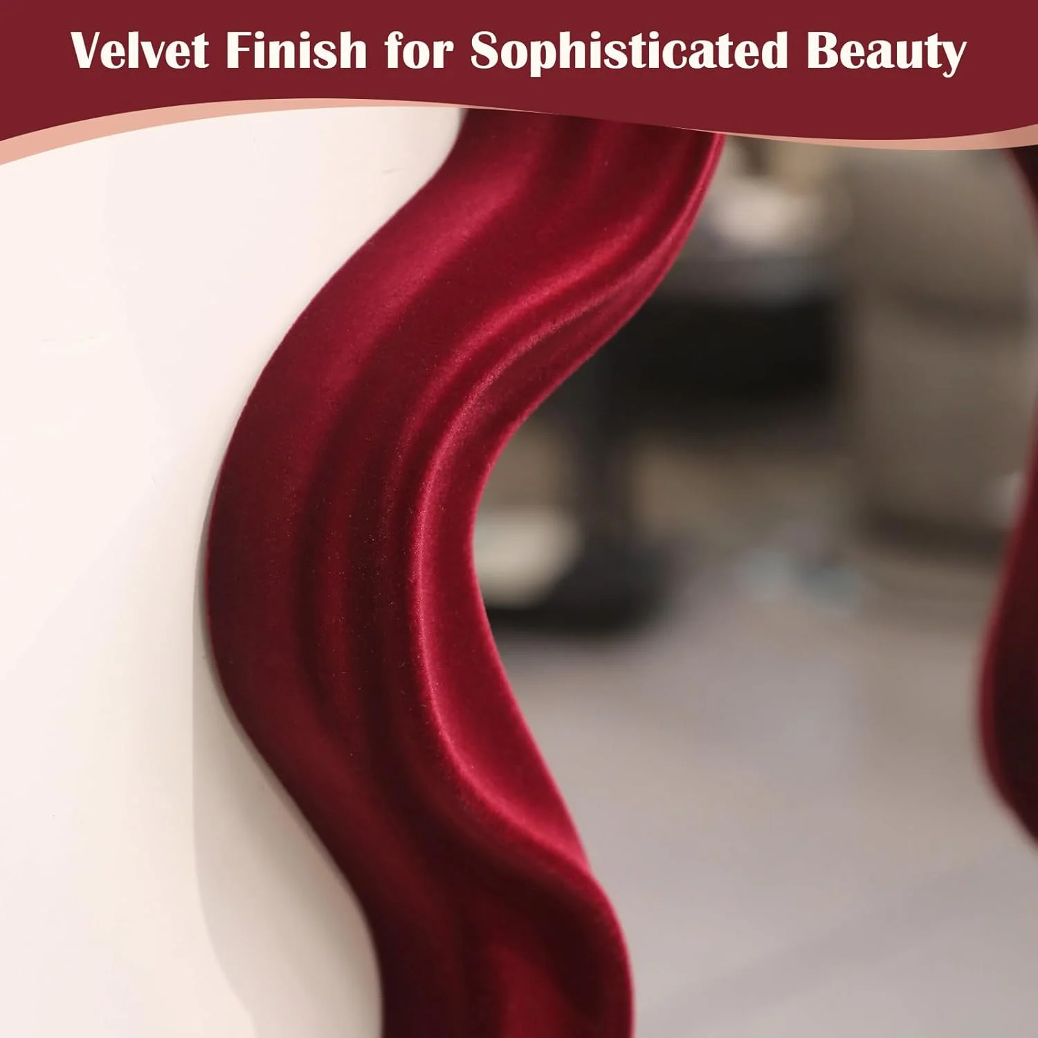 آینه دیواری تزئینی TEIPAI برای خانه، دفتر کار، آپارتمان، آینه تزئینی نامتقارن برای ورودی ایوان شومینه، مجسمه هنری دیواری آویز نامنظم برای کریسمس (شرابی) آینه دیواری تزئینی TEIPAI برای خانه، دفتر کار، آپارتمان، آینه تزئینی نامتقارن برای ورودی ایوان شومینه، مجسمه هنری دیواری آویز نامنظم برای کریسمس (شرابی)