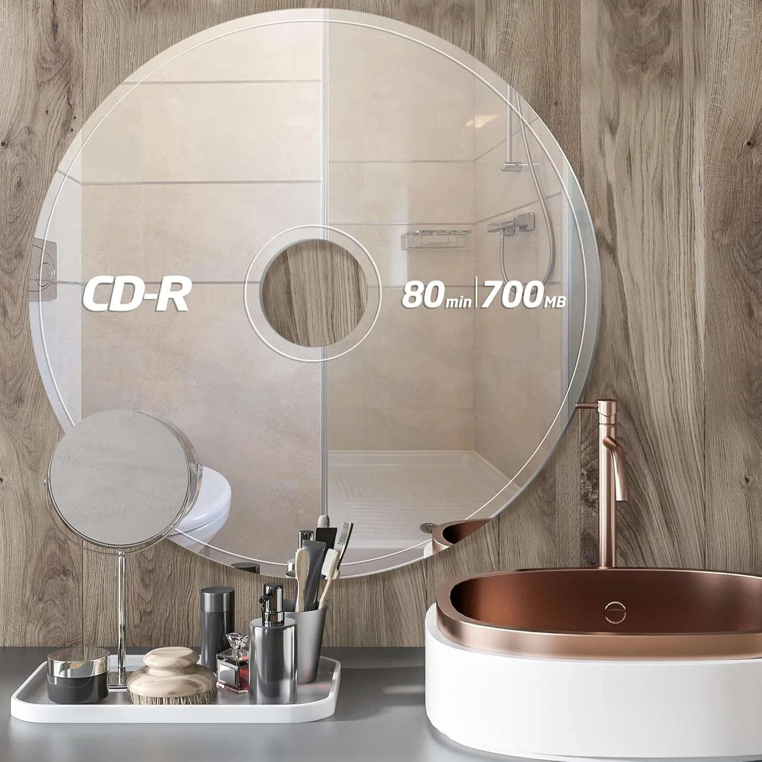 آینه دیسکی تلگلو آکریلیک، 61 سانتی متر، دکور موزیکال جذاب، آینه گرد دیسک سی دی، دکور اتاق موسیقی خنده دار، هدیه کریسمس، مناسب اتاق نشیمن، اتاق خواب، مهمانی های خانگی آینه دیسکی تلگلو آکریلیک، 61 سانتی متر، دکور موزیکال جذاب، آینه گرد دیسک سی دی، دکور اتاق موسیقی خنده دار، هدیه کریسمس، مناسب اتاق نشیمن، اتاق خواب، مهمانی های خانگی