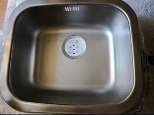 سینک توکار ایکیا مدل Fyndig استیل ضد زنگ 45 x 39 x 15 سانتی متر، سیفون Atlant شامل نمی شود.