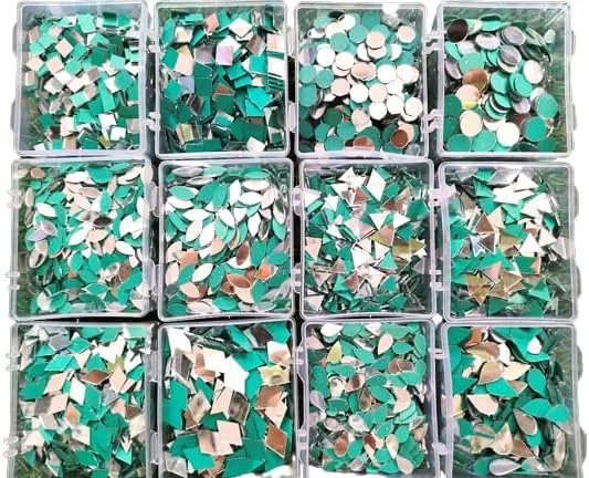 آینه های 12 شکلی Teraiya برای هنر لیپان و کارهای دستی | دکور دیوار | ماندالا | وسایل تزئینی (1200 عدد) آینه های 12 شکلی Teraiya برای هنر لیپان و کارهای دستی | دکور دیوار | ماندالا | وسایل تزئینی (1200 عدد)