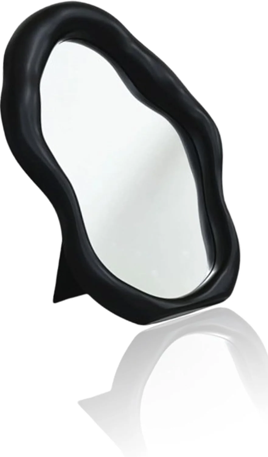 آینه آرایشی رومیزی طرح پلی مورف سوییت سون - قابل استفاده به صورت رومیزی یا آویز دیواری، آینه آرایشی تزئینی برای اتاق خواب منزل، مشکی آینه آرایشی رومیزی طرح پلی مورف سوییت سون - قابل استفاده به صورت رومیزی یا آویز دیواری، آینه آرایشی تزئینی برای اتاق خواب منزل، مشکی
