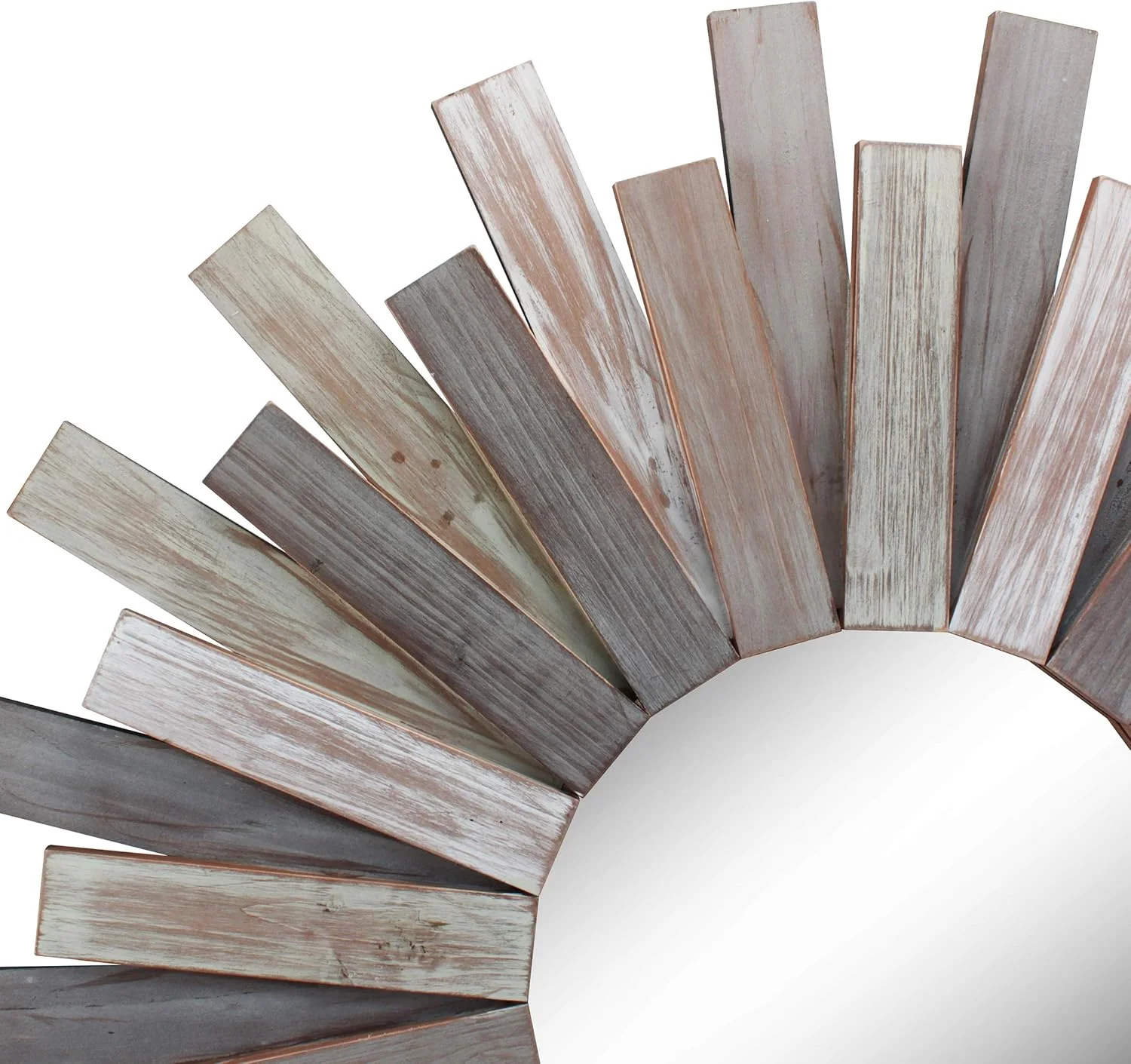 آینه دیواری خورشیدی چوبی گرد بزرگ 81 سانتی متری Stonebriar با براکت آویز متصل، دکوراسیون روستایی تزئینی برای اتاق نشیمن، حمام، اتاق خواب و ورودی، چند رنگ آینه دیواری خورشیدی چوبی گرد بزرگ 81 سانتی متری Stonebriar با براکت آویز متصل، دکوراسیون روستایی تزئینی برای اتاق نشیمن، حمام، اتاق خواب و ورودی، چند رنگ