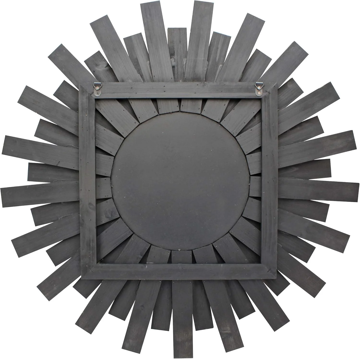 آینه دیواری خورشیدی چوبی گرد بزرگ 81 سانتی متری Stonebriar با براکت آویز متصل، دکوراسیون روستایی تزئینی برای اتاق نشیمن، حمام، اتاق خواب و ورودی، چند رنگ آینه دیواری خورشیدی چوبی گرد بزرگ 81 سانتی متری Stonebriar با براکت آویز متصل، دکوراسیون روستایی تزئینی برای اتاق نشیمن، حمام، اتاق خواب و ورودی، چند رنگ